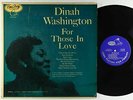Dinah Washington - For Those In Love LP - EmArcy - MG 36011 Mono DG