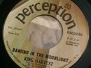 New King harvest (Dancing In The Moonlight) Vinyl 45 Rpm Records Near Mint Cond.