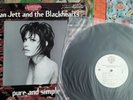 Joan Jett-Pure And Simple 1994 Promo LP Vinyl Record W/ 2 Unreleased Tracks