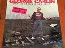 GEORGE CARLIN, orig vinyl LP, NEW, SEALED, WHAT AM I DOING IN NEW JERSEY? Comedy