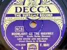 Moonlight on the Highway Rarest Al Bowlly Lew Stone 78 Decca F.6641