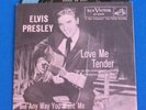 ELVIS PRESLEY - Love Me Tender (47-6643) NM with Light Pink Picture Sleeve
