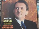 Ravel/Samson François piano 4 lp + boîte 1EP LVSM/EMI 2 C. 165-52281-4