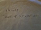 Ramones ?– End Of The Century -  lp' - TEST PRESSING