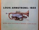 Louis Armstrong: 1923. LP RLP 12-122. Riverside UK