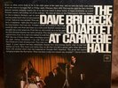 The Dave Brubeck Quartet at Carnegie Hall 1963 Double Stereo LP Columbia Records