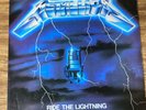 Metallica Ride The Lightning MRI 769 Megaforce Precious Metal Used Lp Vinyl 1st
