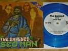 THE DAMNED - DISCO MAN - PRETTY VACANT - BLUE VINYL - 1998 - EXCELLENT