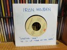 IRON MAIDEN:WASTING LOVE RARE SPANISH PROMO 7INCH.......JUDAS PRIEST,AC DC,KISS