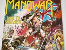 MANOWAR Hail To England 1984 UK 1st Press Vinyl LP + Inner FULLY SIGNED  NM