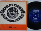 JOHN MAYALL & BLUESBREAKERS Suspicions RARE Denmark 45 danish mod dancer HEAR