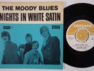 MOODY BLUES Nights In White Satin RARE Denmark 45 danish UK PSYCH prog HEAR