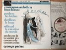 ASD 496 PRETRE POULENC FRENCH BALLETS UK 1ST PRESS ED1 NIPPER GOLD RIM  LP