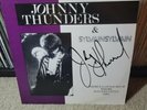 JOHNNY THUNDERS Live 2LP Signed Autographed In Person   d.91 NEW YORK DOLLS