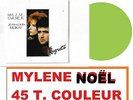 ( noël ) MYLENE FARMER ? REGRETS ? 45t. COULEUR NEUF   (jean-louis murat)