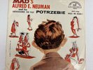 45 Record Picture Sleeve, 1959 Rare Mad's Alfred E Neuman, What Me Worry PROMO