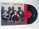 QUEEN the works LP EX/EX, EMC 24 0014 1, vinyl, album, with lyric inner, uk 1984