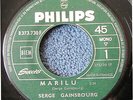 SERGE GAINSBOURG  7' SP 45 t  JUKE BOX PROMO MARILU
