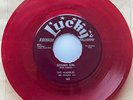 The Marbles 1954 DOO WOP 45 Golden Girl / Big Wig Walk RED WAX LUCKY REPRO MINT