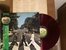 THE BEATLES ABBEY ROAD RED VINYL 1969 JAPANESE FIRST PRESSING WITH OBI AP-8815