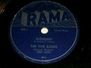 Rare RAMA RR-1 Doo-Wop Jazz 78 - The Five Budds 