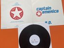 Captain America  EP 12” Vinyl White Label + Proof Sleeve Vaselines Nirvana