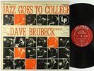 Dave Brubeck Quartet - Jazz Goes To College LP - Columbia OG Press Mono DG