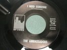 NORTHERN SOUL THE AMBASSADORS ( I NEED SOMEONE / BEAR WITH ME ) ON UPTOWN