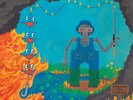 King Gizzard and The Lizard Wizard - Fishing for Fishies - Recycled Coloured Wax