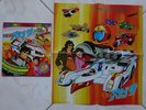 KEN FALCO IL SUPERBOLIDE DISCO 45 giri MACHINE HAYABUSA JAPAN ANIME WITH POSTER