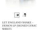PJ HARVEY Let England Shake Demos SIGNED VINYL LP (Released 280122) Pre Order