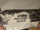 Todd Rundgren Utopia Swing To The Right Vintage Promo Poster