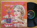 Vintage Vinyl-Peggy Lee-Christmas Carousel-Capitol Records Mono T 1423-EX