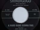 Garage 45 RON ROMAN & THE LIVIN' END A Hard Rains Gonna Fall SHINDIGOGO HEAR