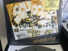 SCHOOLLY D Saturday Night The Album VG+ Vinyl in Shrink with HYPE STICKER