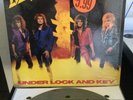 DOKKEN Under Lock And Key VG VINYL in Shrink with Price Stickers