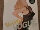 Madonna 12 Vinyl Vogue, Face of the 80s Poster Excellent Condition, UK Bidders