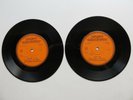 EVERLY BROTHERS  1958 PAIR 1 SIDED LONDON  DEMO NOT FOR SALE  DEVOTED TO YOU
