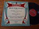 BEETHOVEN  / H.SZERYNG violin -J.THIBAUD  FRENCH LP ODEON ODX 109 EX/EX+