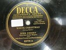 Bing Crosby - DECCA 23778 - White Christmas