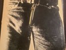 1st Cut ROLLING STONES Original 1971 Sticky Fingers LP Zipper Cover  COC 59100