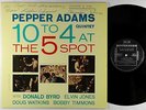 Pepper Adams Quintet - 10 To 4 At The 5-Spot LP - Riverside Japan NM Autograph