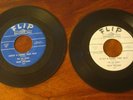 The Six Teens. Trudy Williams. 2 Doo Wop 45 rpm lot. Promo. Love's A Funny