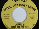 Rock 45 RUBEN & THE JETS Deseri VERVE promo frank zappa HEAR