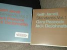 KEITH JARRETT STANDARDS VOL 1 & 2 ECM VINYL LP Promo Lent VG Ex Cond