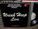 URIAH HEEP-Live 1973-OR.VG+/VG++ PROMO 2-LP SET/GATEFOLD/8 PAGE BOOKLET