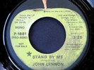JOHN LENNON - Stand By Me MINT mono/stereo PROMO '75 Apple P-1881 45 Beatles