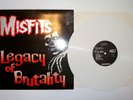 MISFITS 'LEGACY OF BRUTALITY':1986 PRESSING / WHITE VINYL / ORIG OWNER / VG+ EX