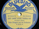 Duke Ellington - East Saint Louis Toddle-oo/Black Beauty, Bluebird B-6430, 78rpm