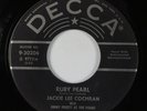 Rockabilly 45 JACKIE LEE COCHRAN Ruby Pearl DECCA original machine stamped HEAR